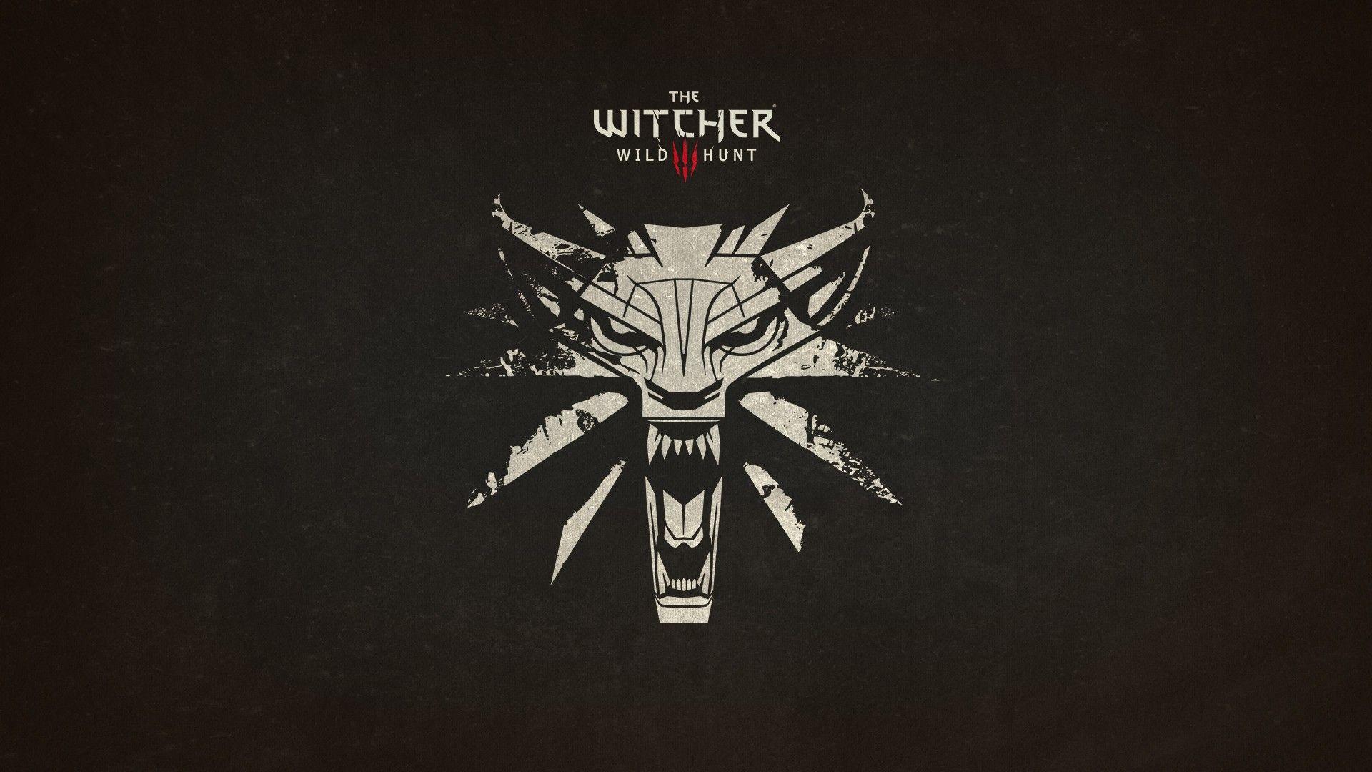 The Witcher 3 Wild Hunt Logo, HD Games, 4k Wallpaper, Image