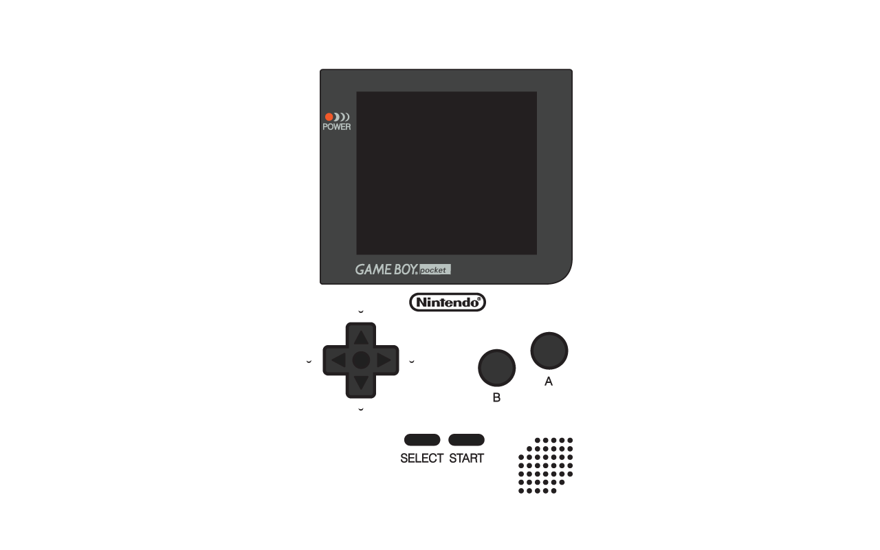 Game Boy Pocket Layout