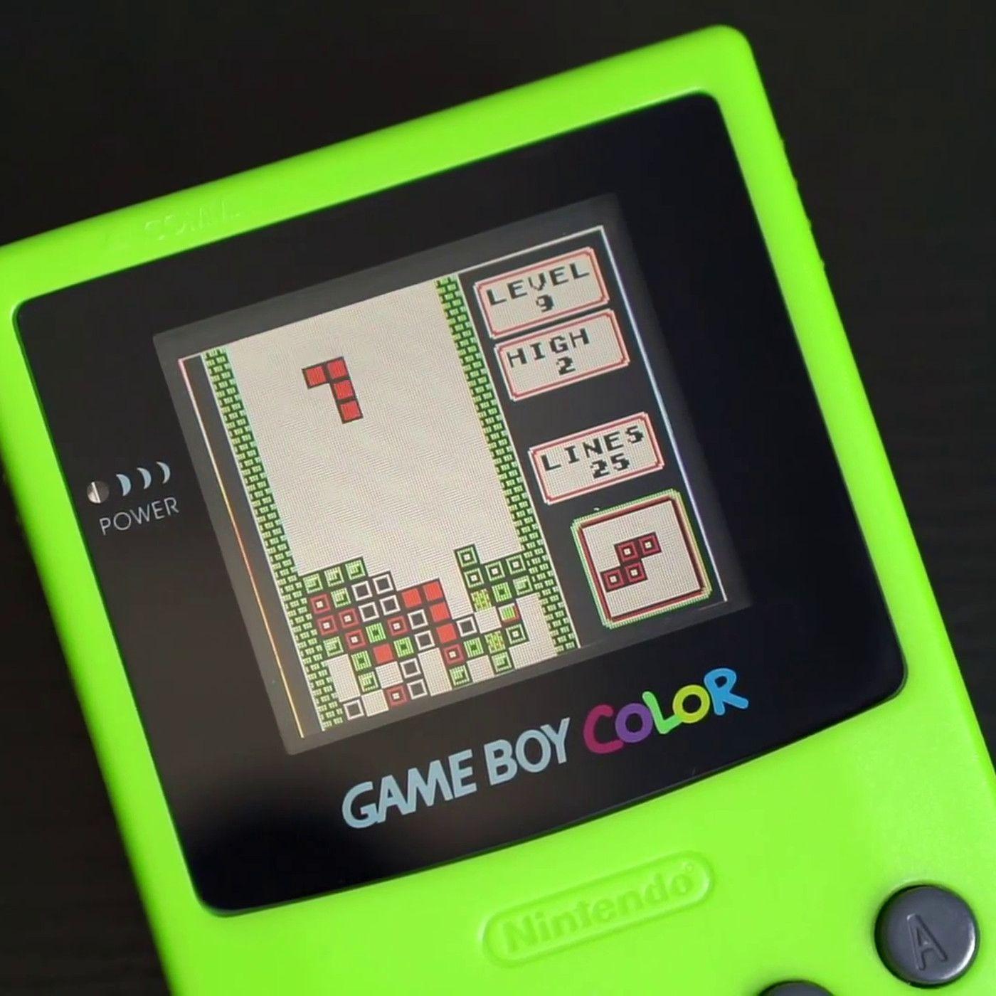 Game Boy Color finally modded with backlight, and it looks