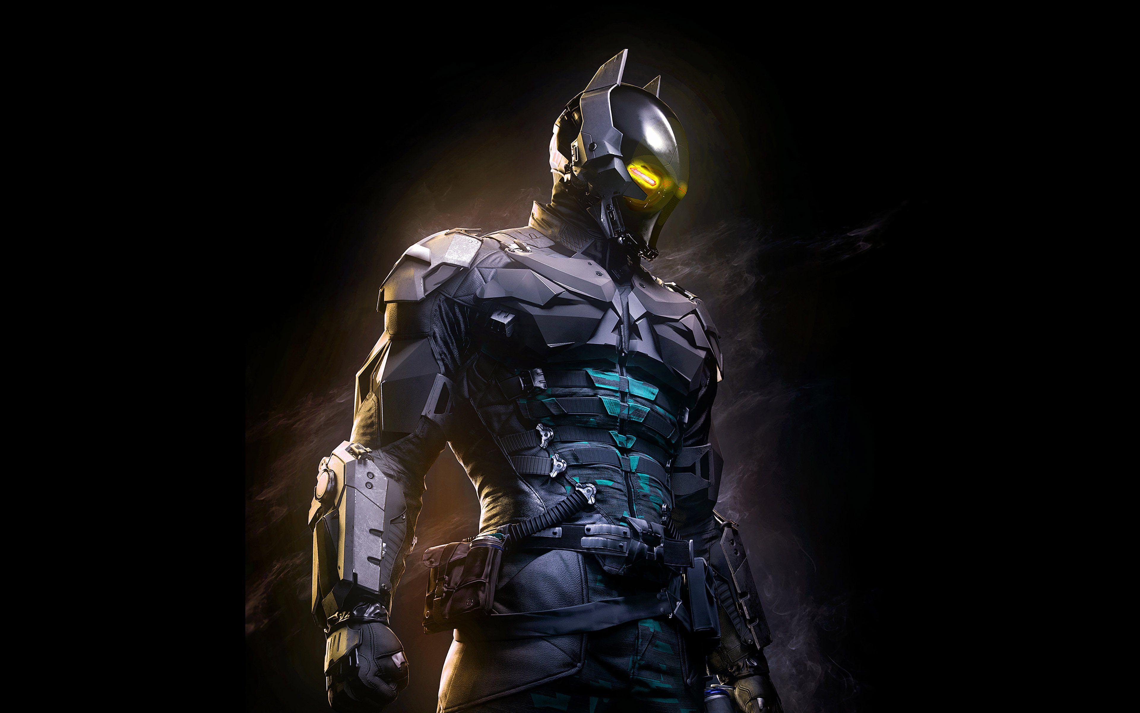 Arkham Night Dark Hero Batman Digital Illust Art Wallpaper