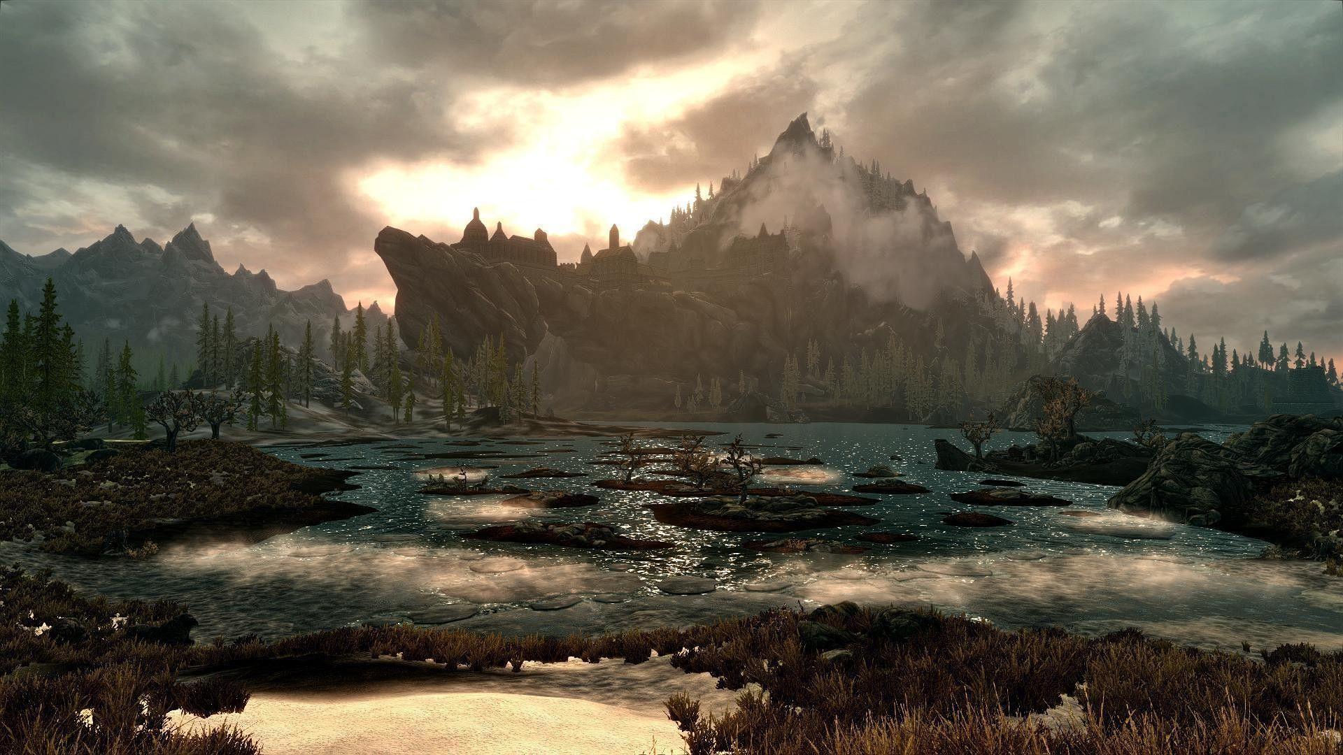 Skyrim Scenery Wallpaper
