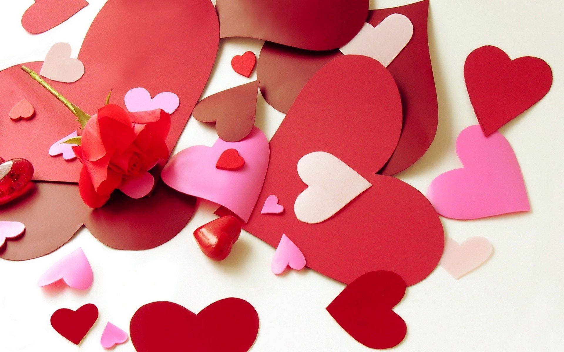 Cute Love Heart Wallpaper HD Free Pink Heart Wallpaper in Download