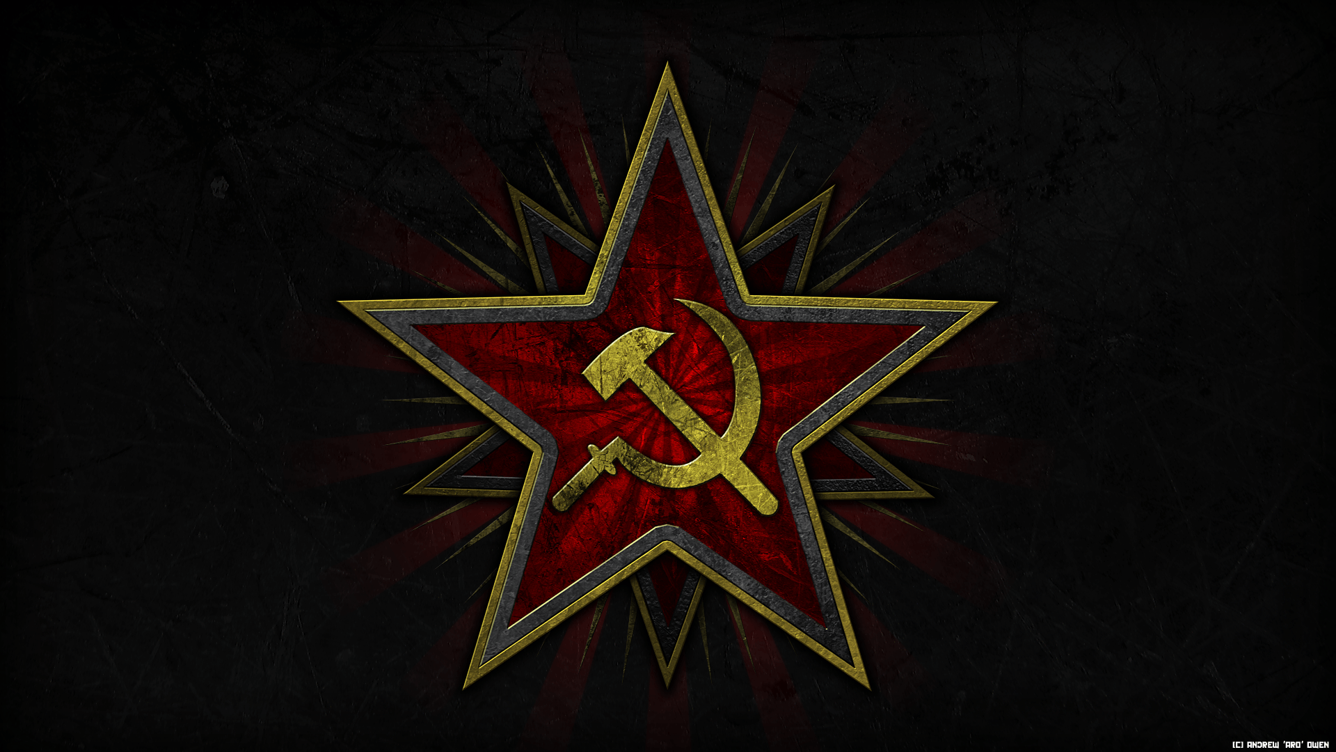 Soviet Hammer and Sickle Wallpaper image
