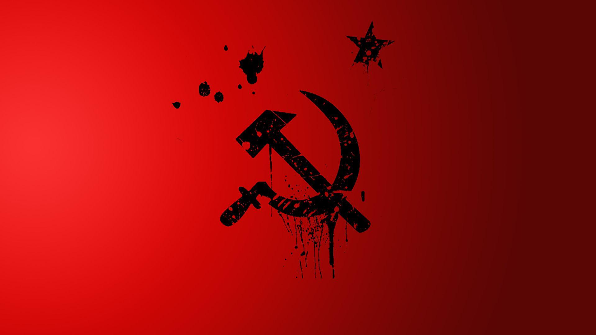 Image Hammer and sickle 1920x1080
