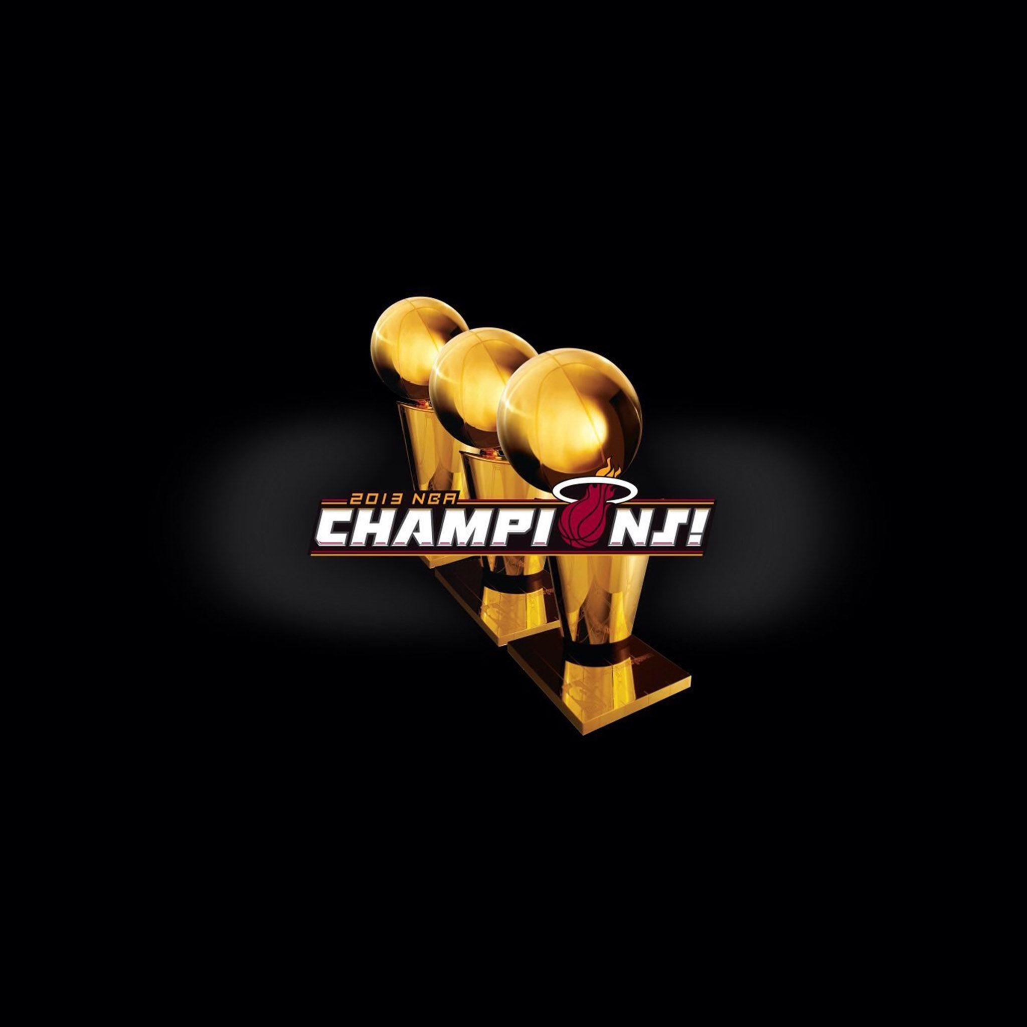 FREEIOS7. Miami Heat The Champions HD IPhone IPad Wallpaper