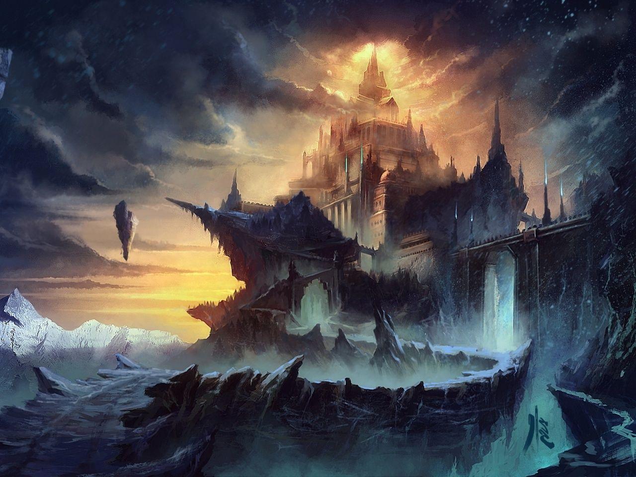A Fantasy World HD wallpaper