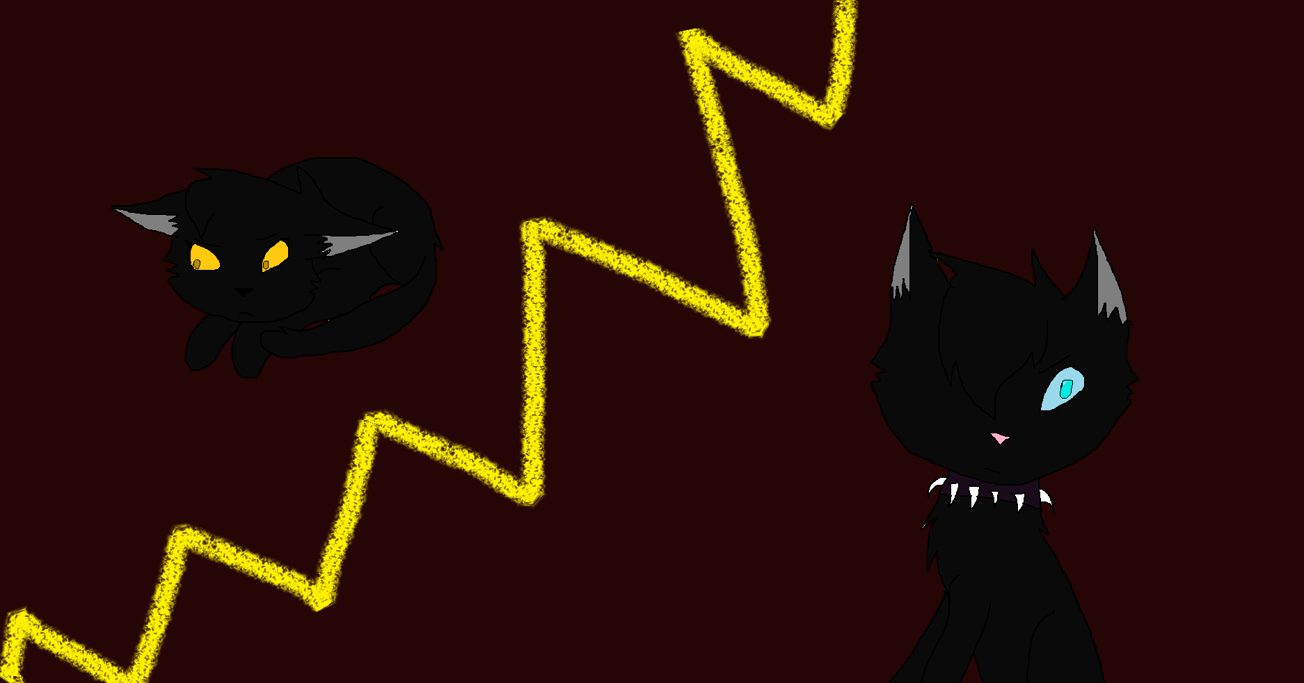 Warrior Cats: Feel The Love image Ruby (OC) X Scourge HD wallpaper