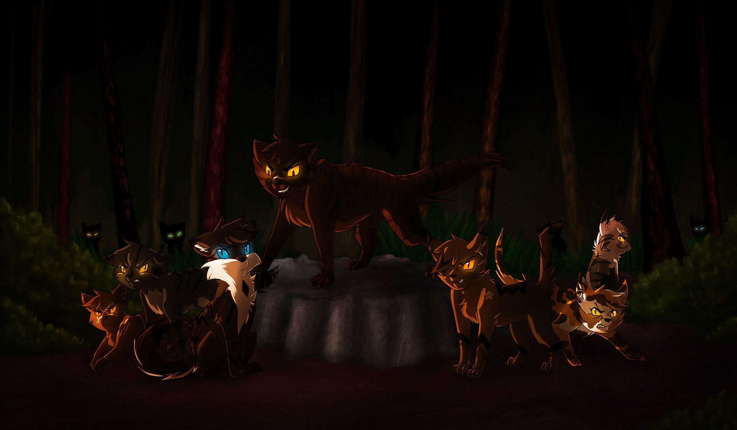 warrior cats dark forest members