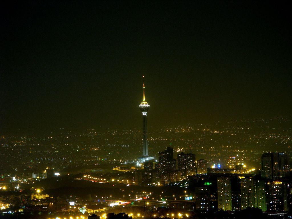 Milad Tower. Taken From Bam E Tehran(Tehran's Roof) Mila
