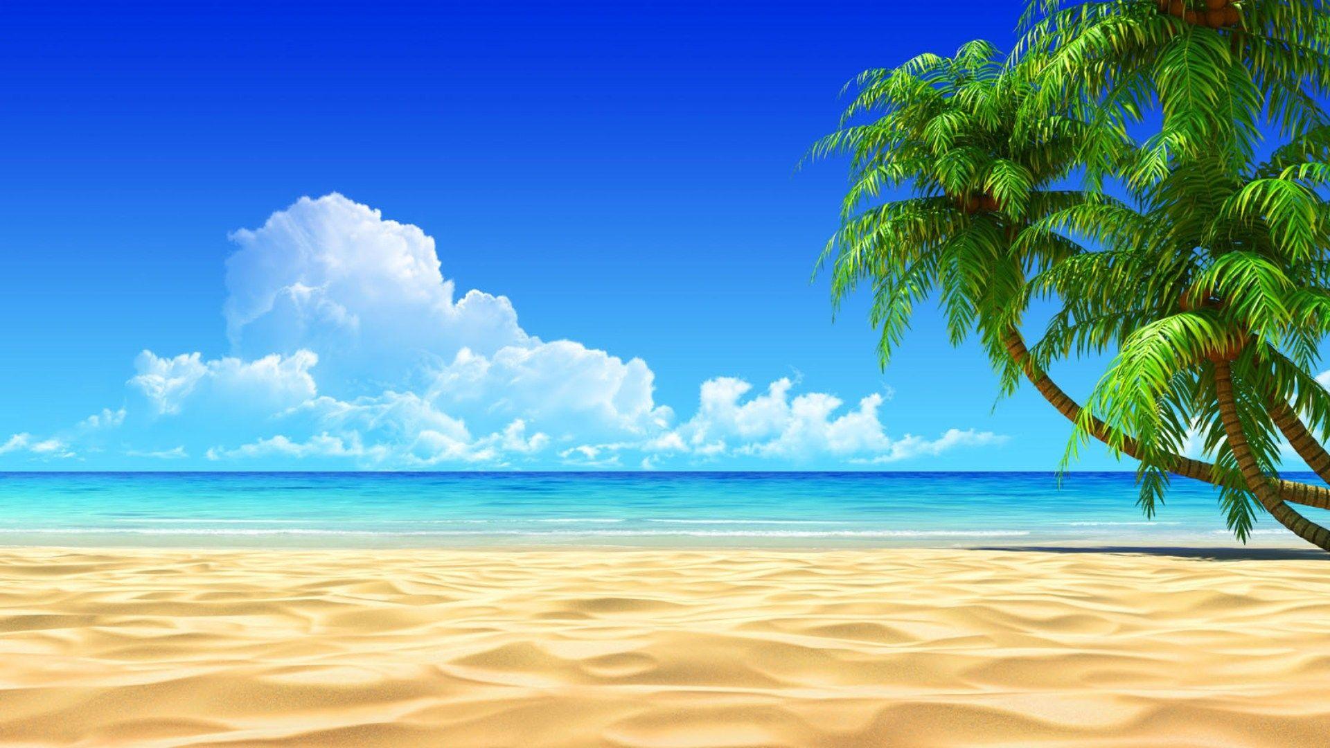 Beach Wallpaper HD 1920X1080 Wallpaper Image