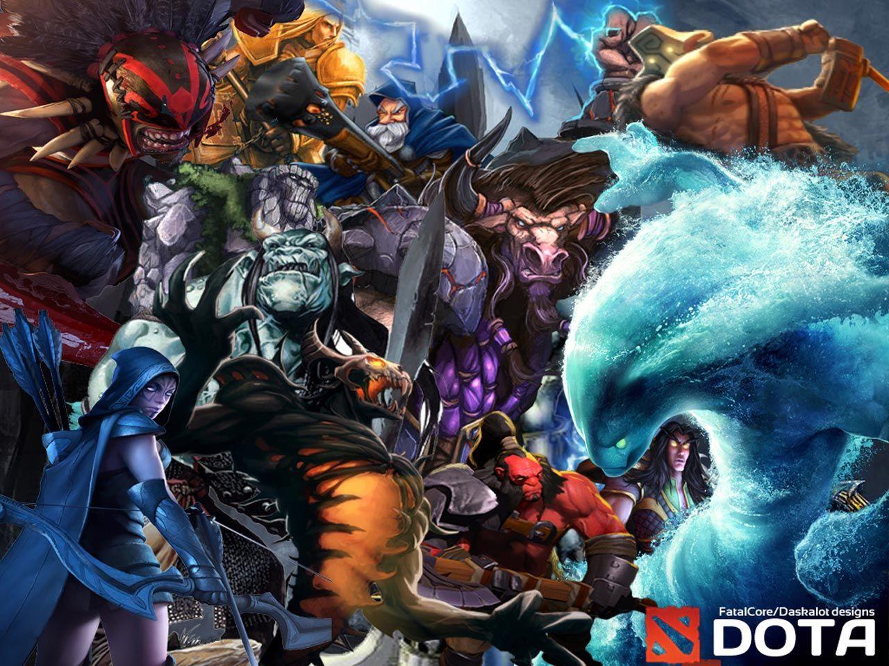 All of the dota heroes фото 39
