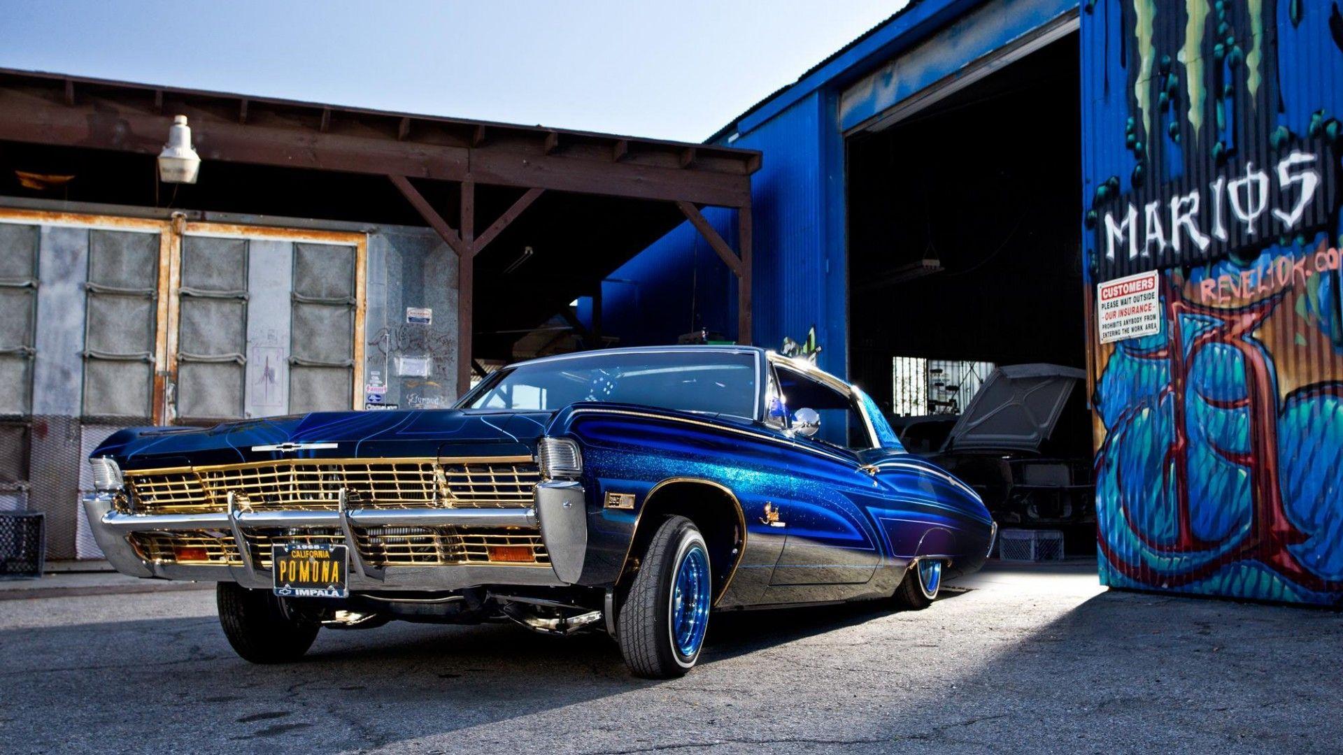 Impala Lowrider HD desktop wallpaper, Widescreen
