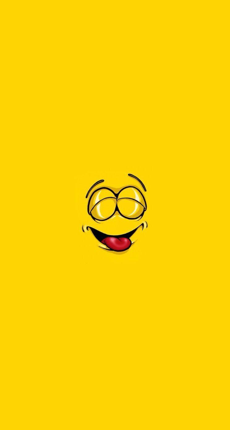 Smiley faces cartoon iPhone wallpaper mobile9