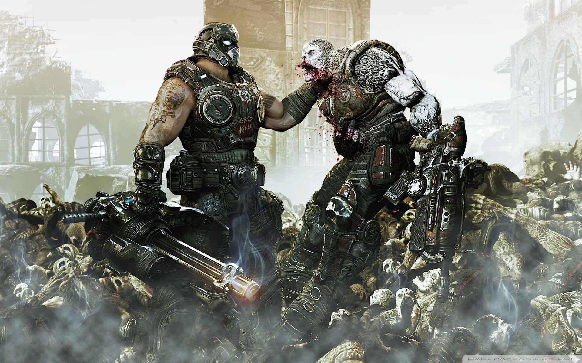 Gears of War 3 ❤ 4K HD Desktop Wallpaper for 4K Ultra HD TV • Wide