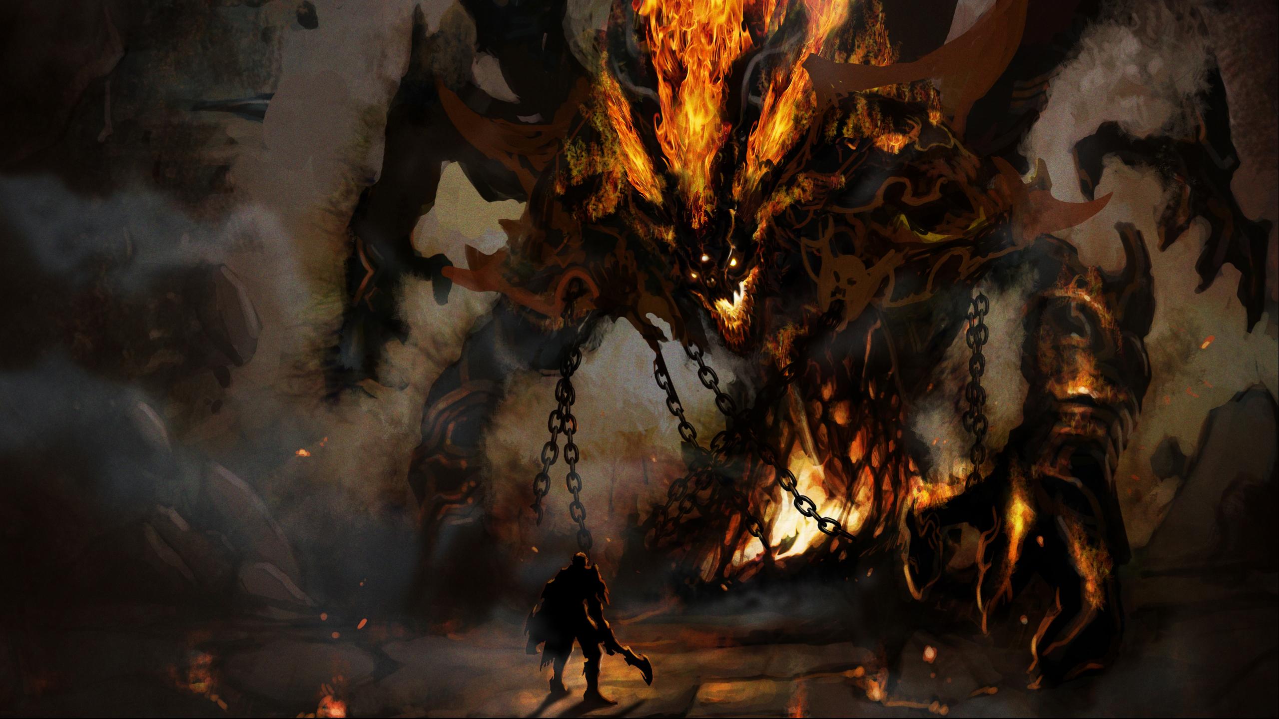 Monster Background