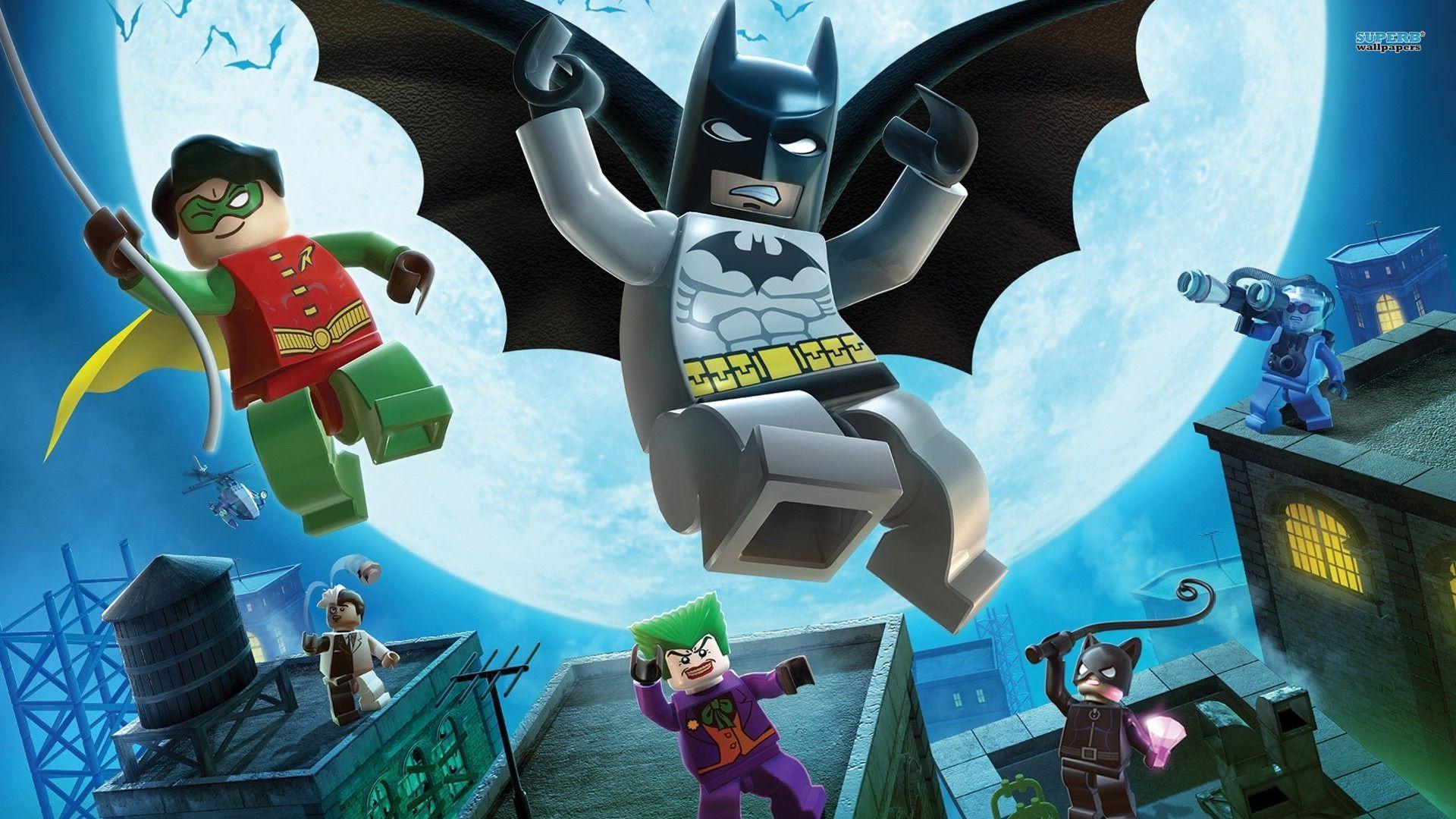 Download Lego Batman Super Heroes Game 1920×1080 Wallpaper HD