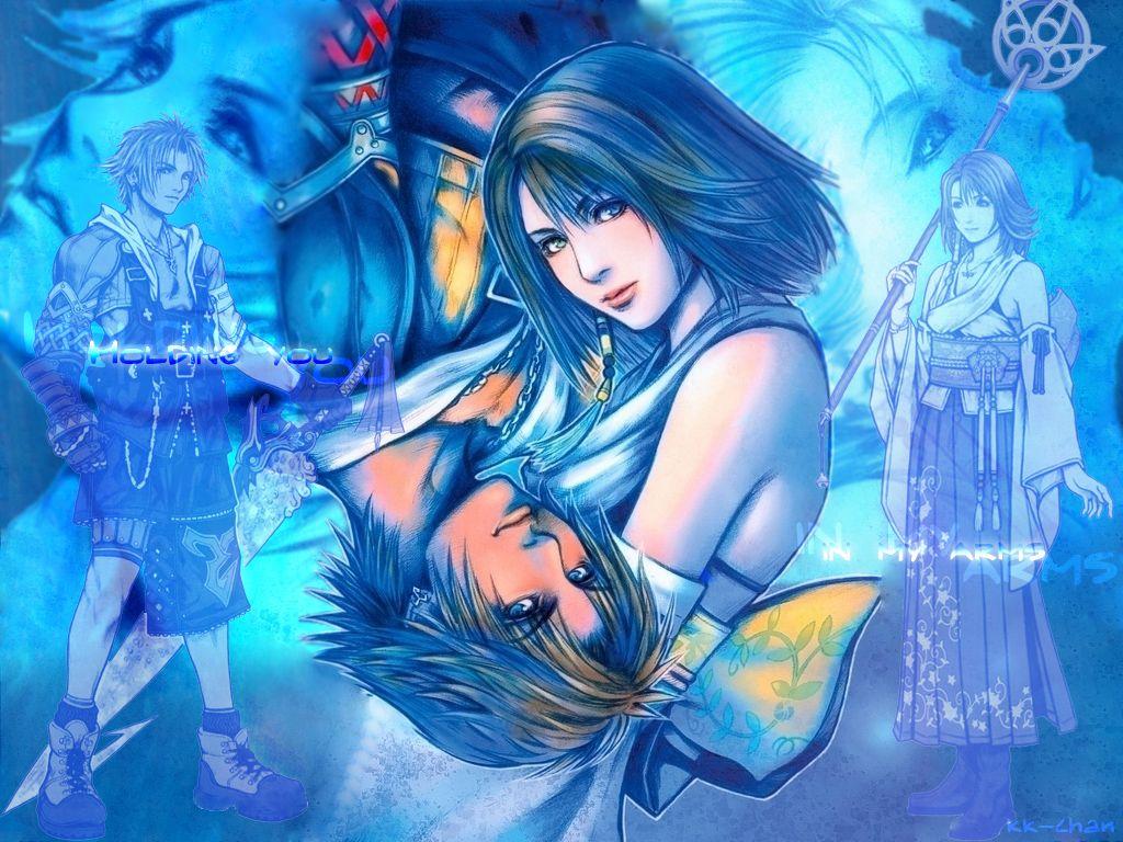 Final Fantasy X Wallpaper: -=Holding You in My Arms=