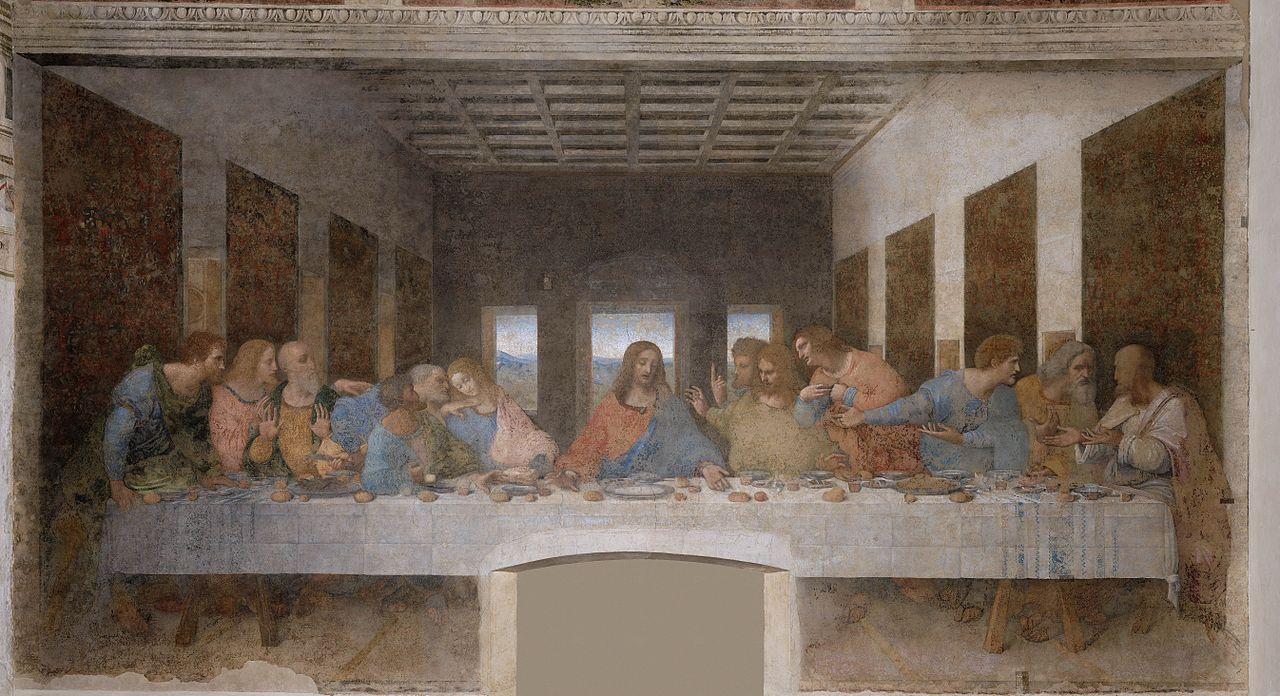 Michelangelo Vs. Leonardo Da Vinci Image The Last Supper Leonardo's