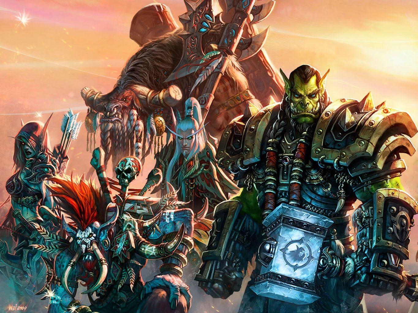 Orld Of Warcraft Horde Races HD Wallpaper, Background Image