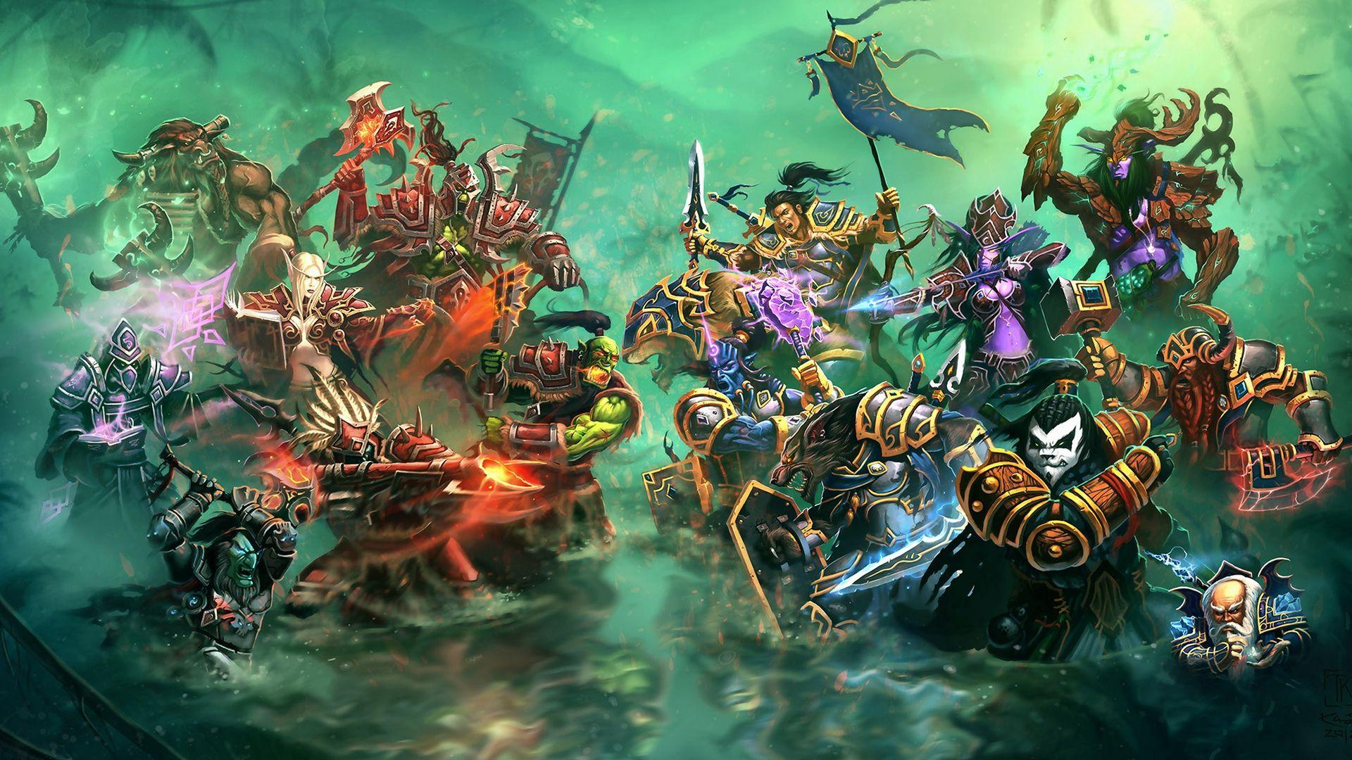 Orld Of Warcraft Horde Vs Allianc HD Wallpaper, Background Image