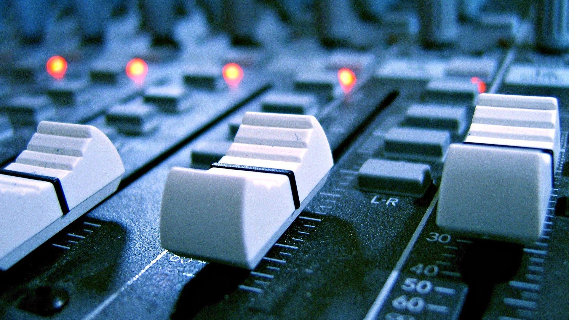 Soundboard sliders. Music & Recording
