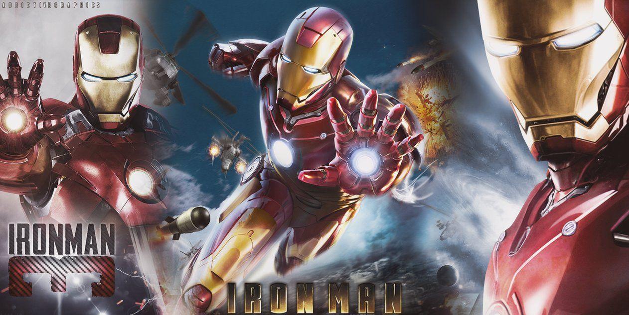 IRON MAN FULL TWITTER BACKGROUND