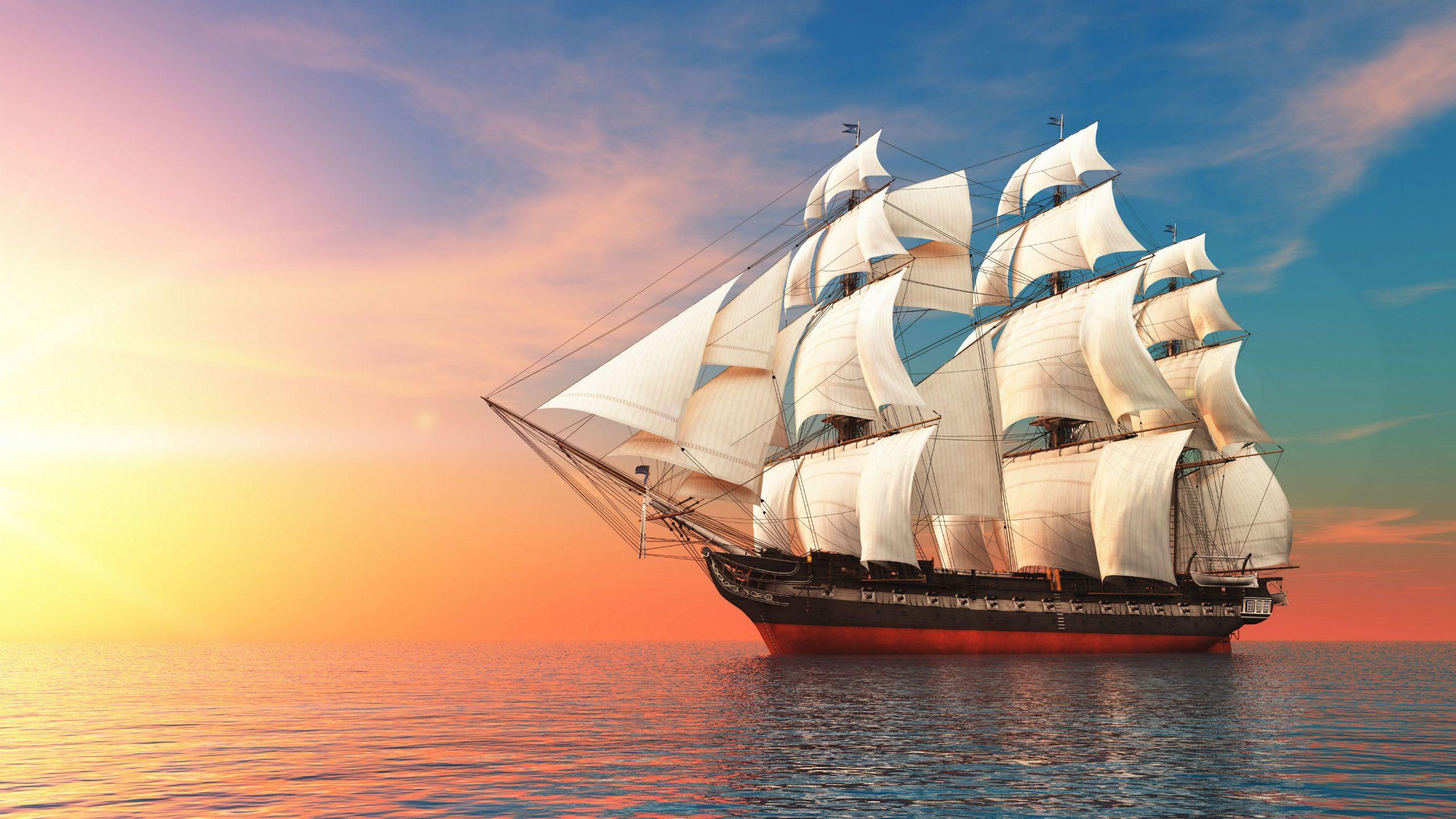 Sailing Ship Wallpaper