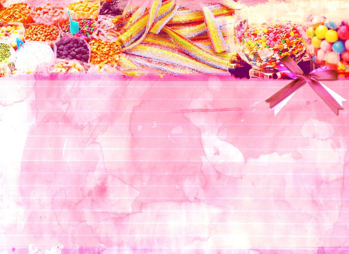 My Candyland Is Pink Wallpaper