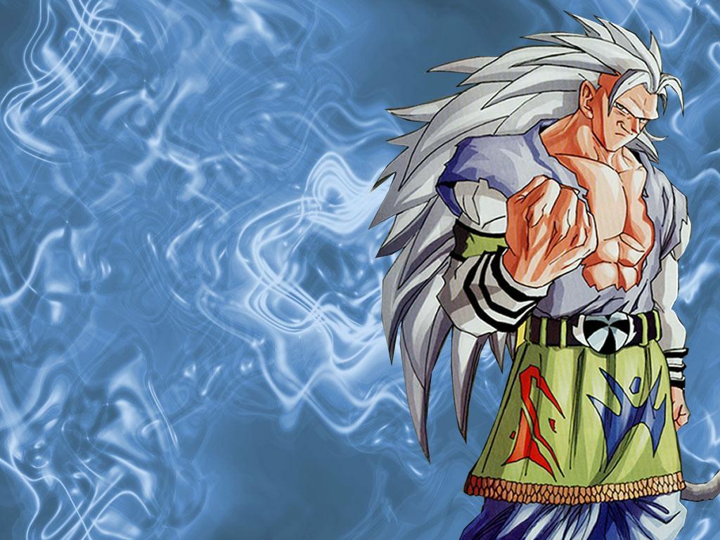 Super Saiyan 5 Goku, goku, dragonball af, dbz, dragonballz, tail, white  hair, HD wallpaper