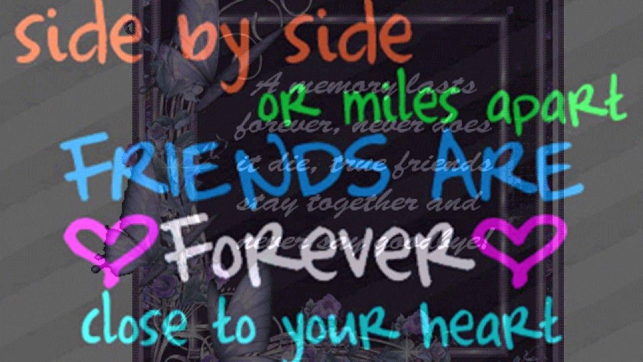 Cute Best Friends Forever: Friendship Quotes Saying Image Wishes