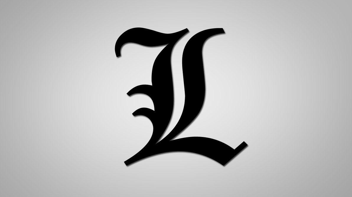 Death Note L Lawliet Logo