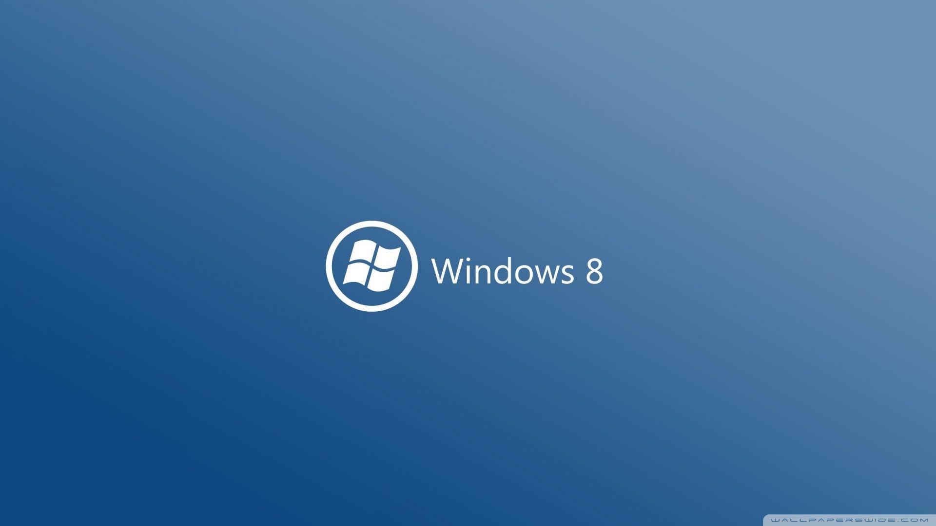 Windows 8 On Blue Background ❤ 4K HD Desktop Wallpaper for 4K Ultra
