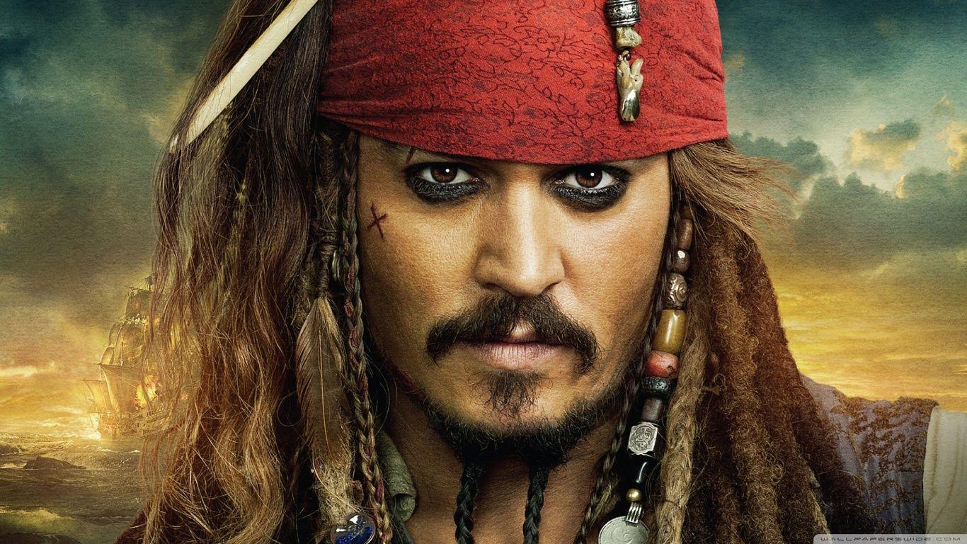 Pirates Of The Caribbean On Stranger Tides Sparrow ❤ 4K HD