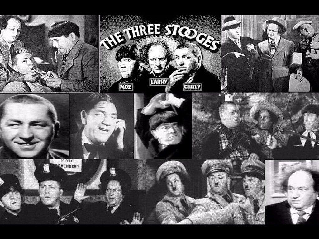 Curly Howard, Moe Howard, Larry Fine