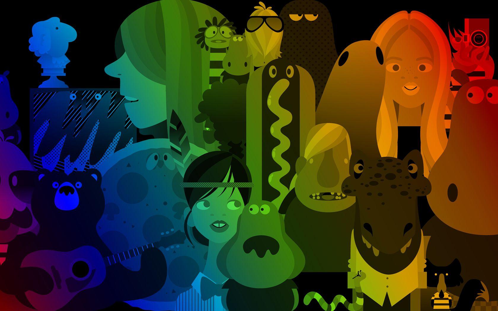 The Desktop Wallpaper Project featuring Ryan Cox Fox Is Black