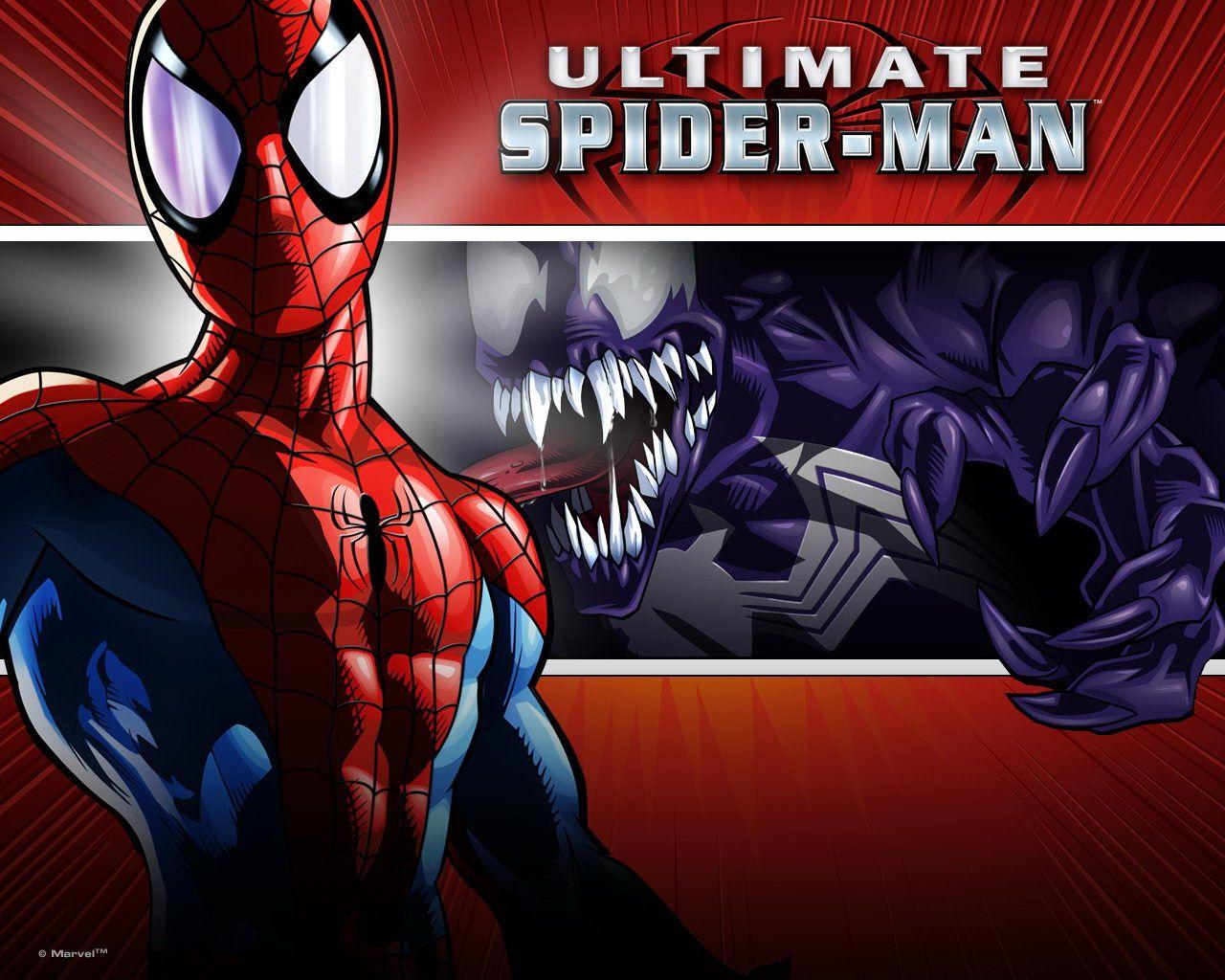 Spider Man Cartoon Wallpaper