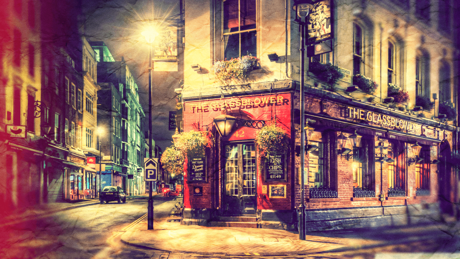 Brewer Pub London Vintage