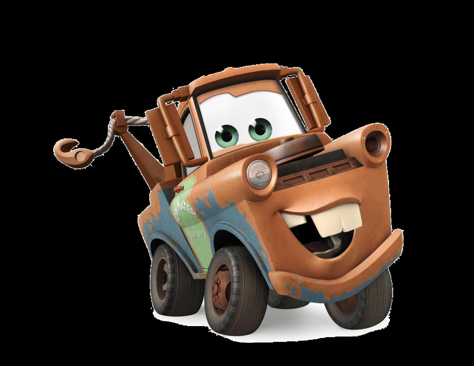 Cars 1 2 Mater Disney Infinity Render.