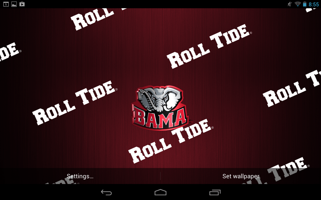 Alabama Crimson Tide Free. Alabama Live Wallpaper HD