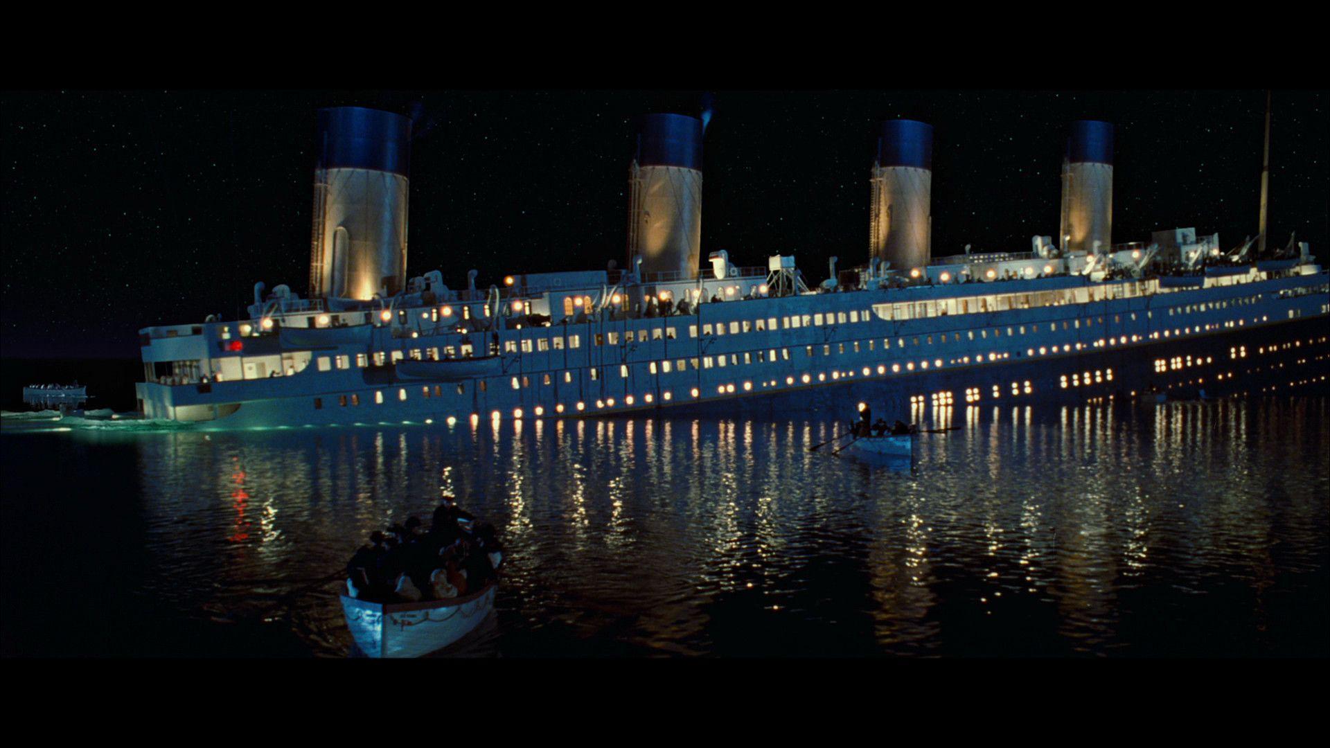 Titanic Sinking Wallpaper
