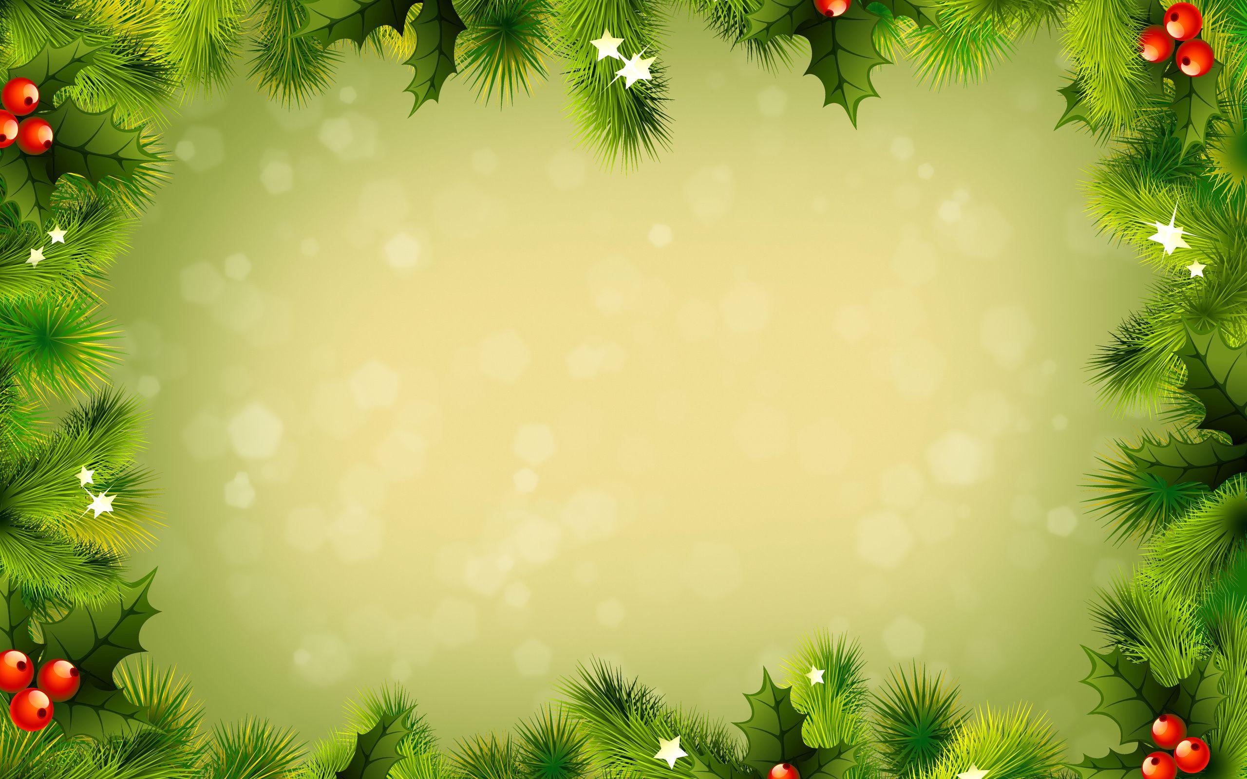 Christmas Frame Wallpaper 46999 2560x1600 px