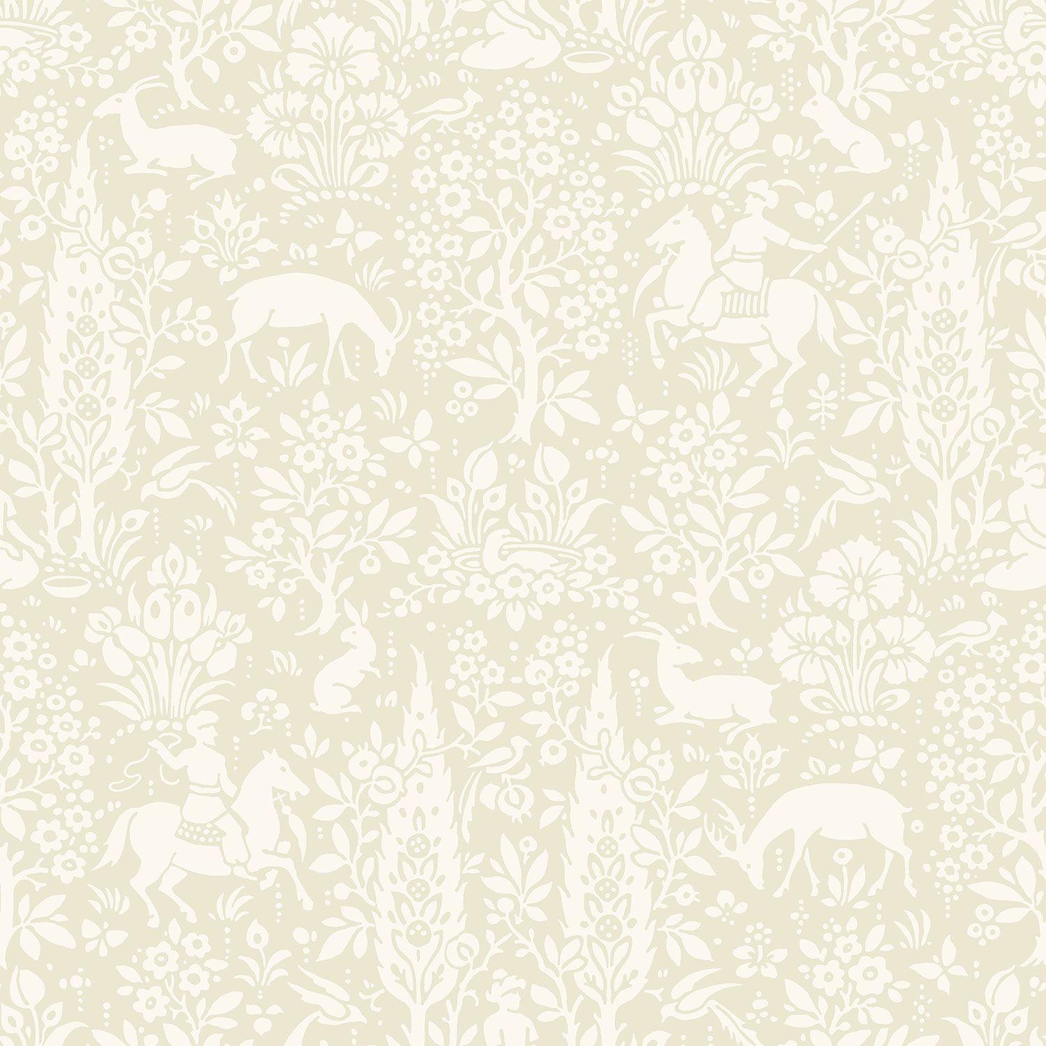 Crown Woodland Natural Wallpaper M1165