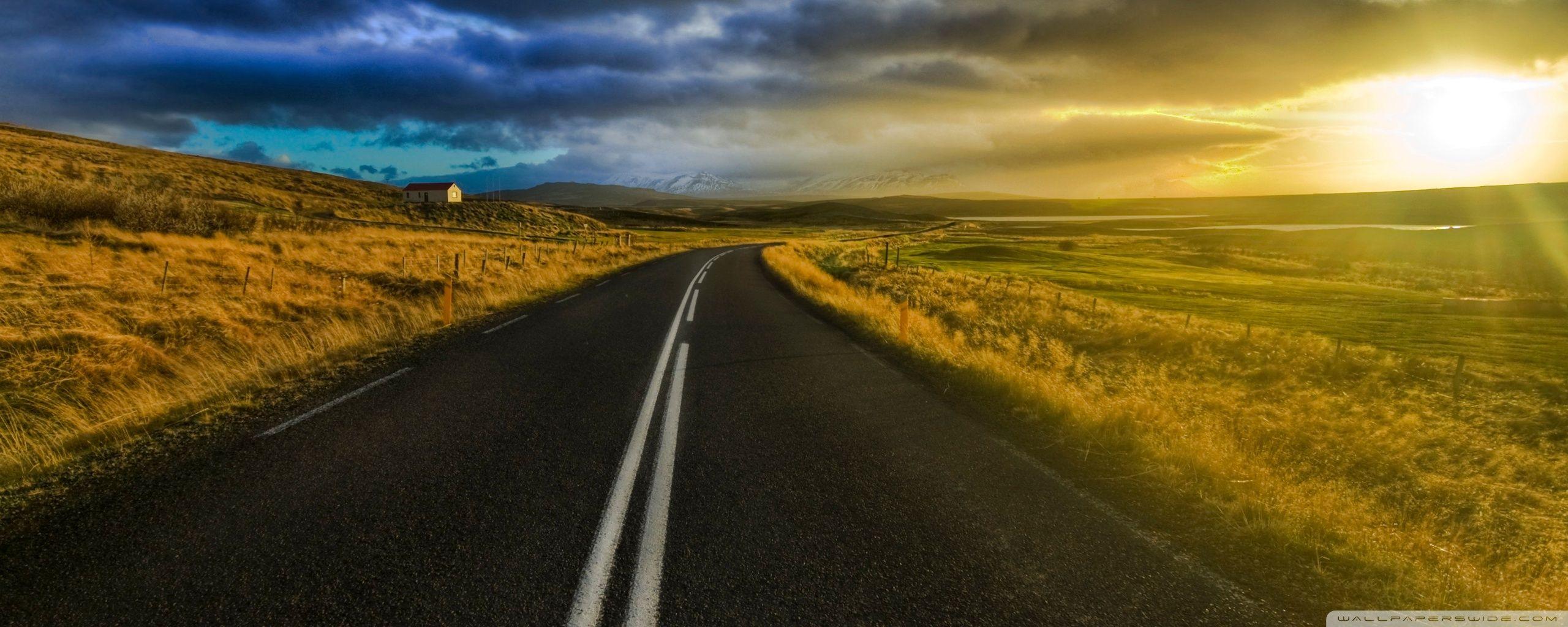 The Open Road in Iceland ❤ 4K HD Desktop Wallpaper