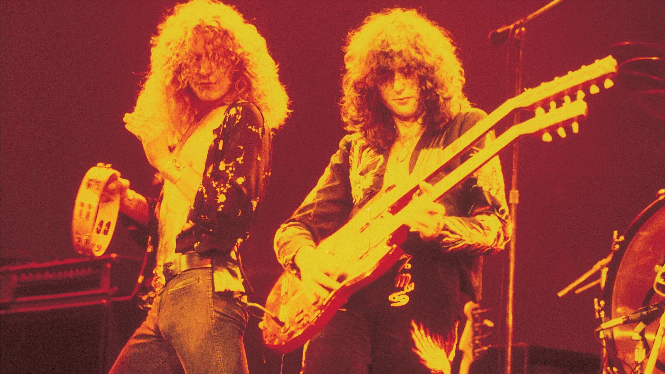 Led Zeppelin Plant & Jimmy Page. Music Masters