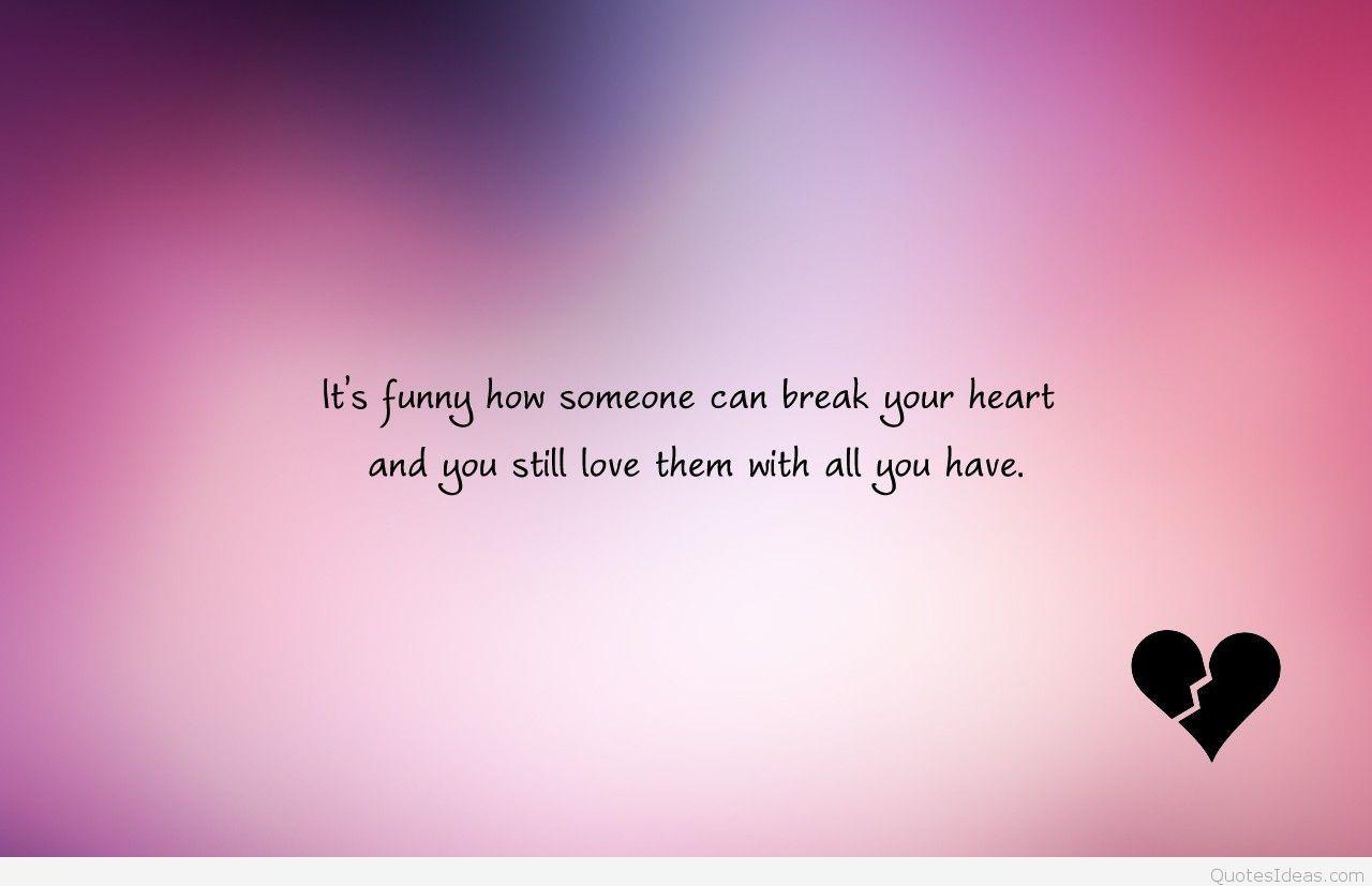 Broken heart sad quotes with wallpaper, image HD 2016