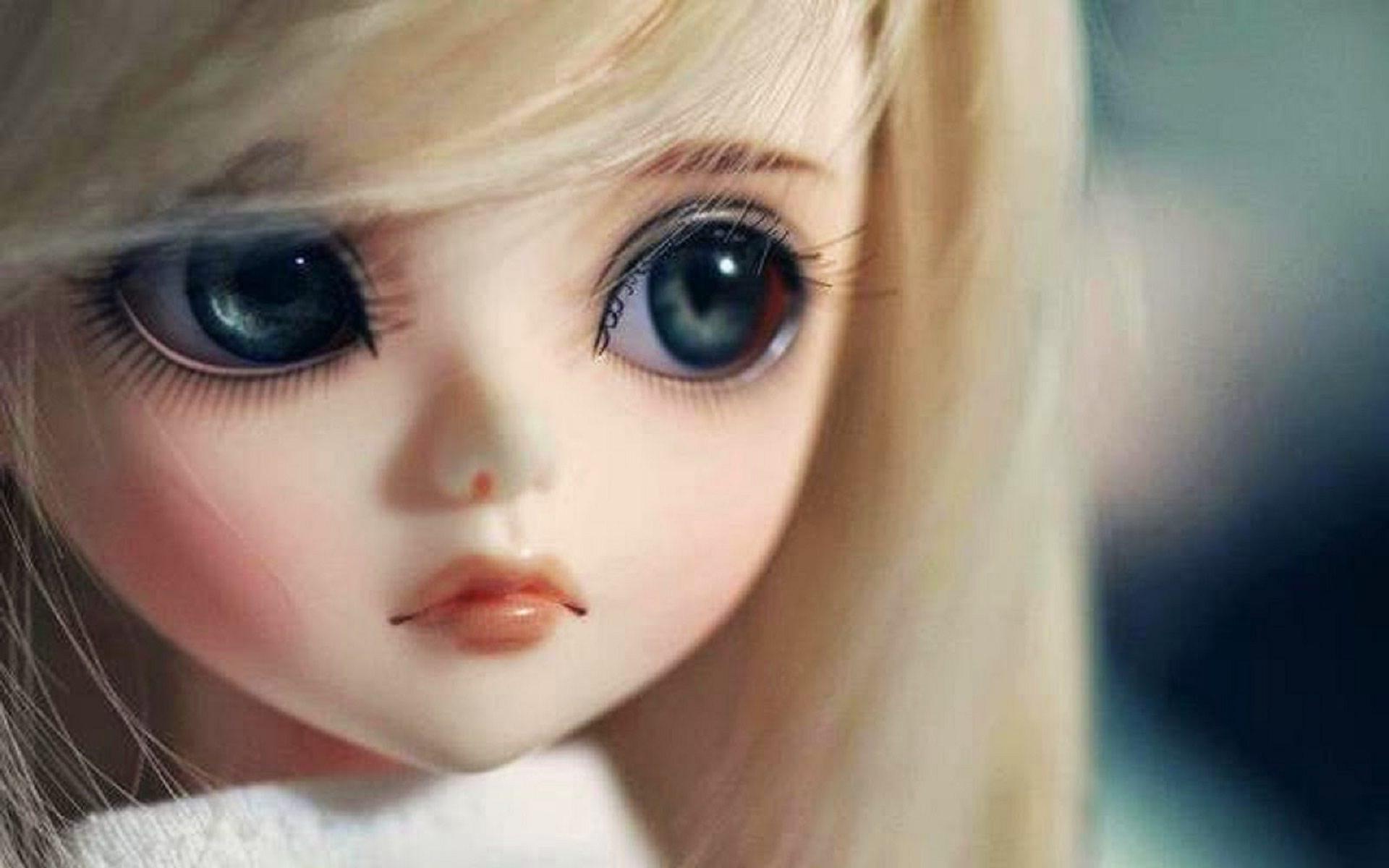 So sweet and pretty doll face HD Wallpaper