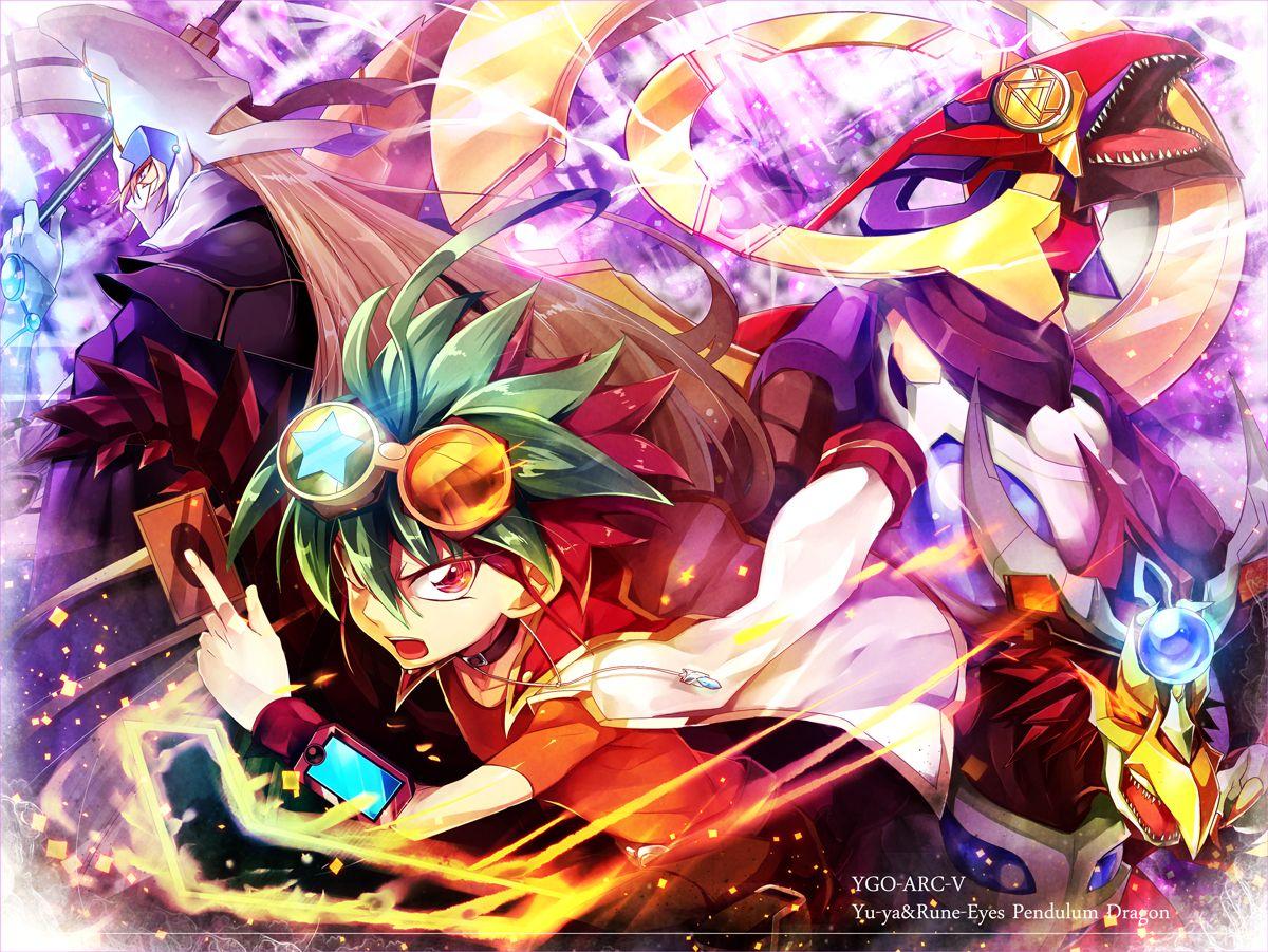 Odd Eyes Pendulum Dragon Gi Oh! ARC V Anime Image Board