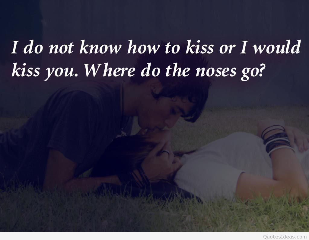 Awesome kissing quotes image and kissing couples quotes