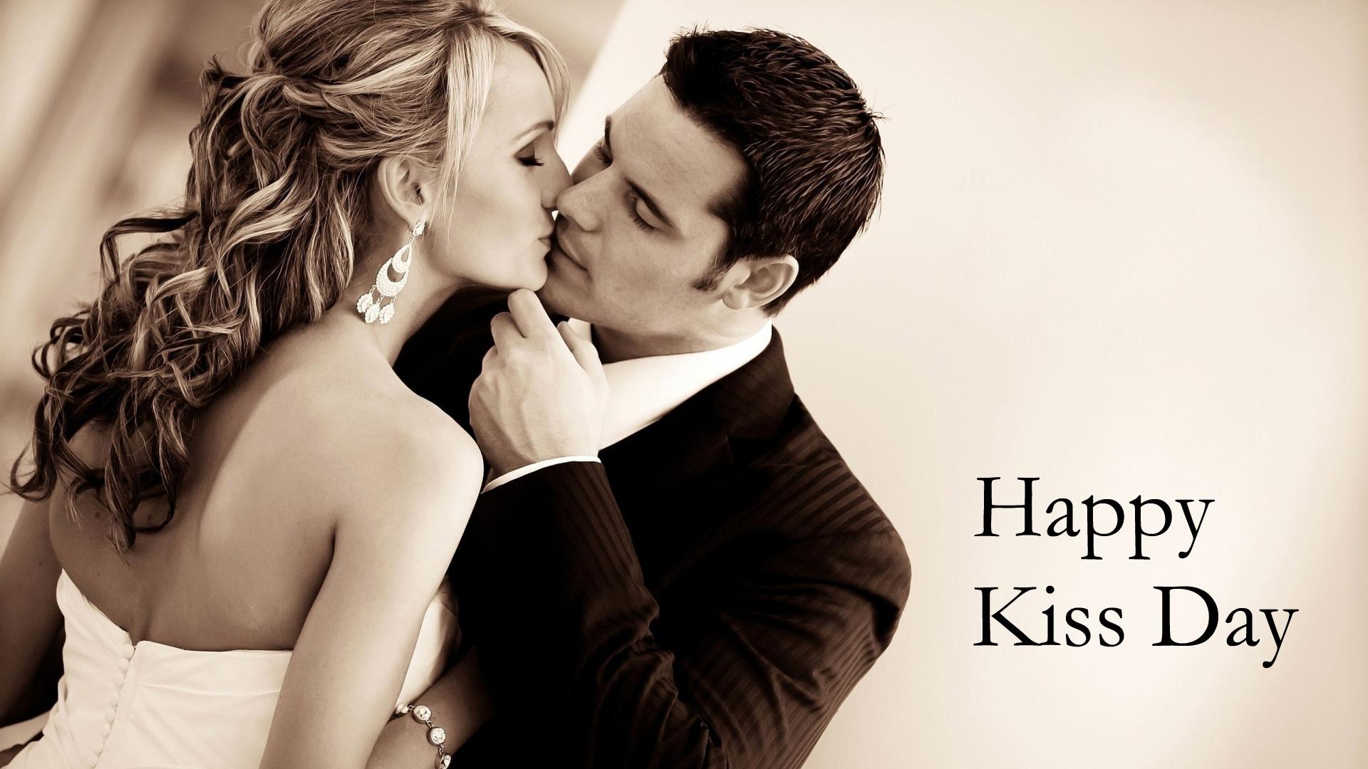 Happy kiss day HD wallpaper. HD Latest Wallpaper