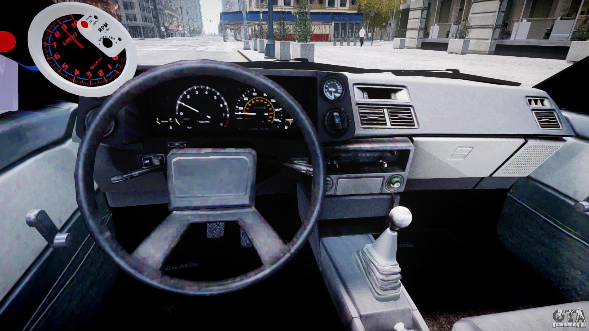 Toyota AE86 TRUENO Initial D for GTA 4